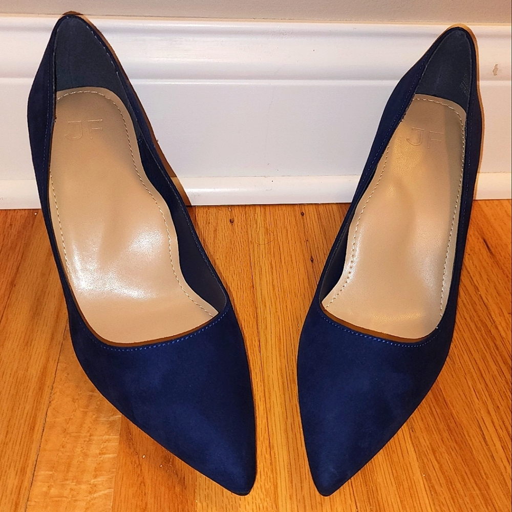 NIB blue pumps by Just Fab